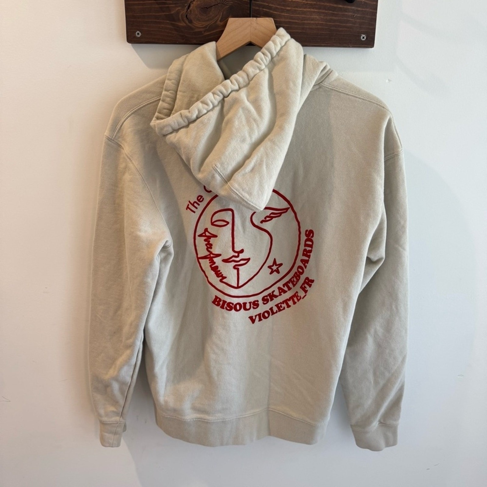 Violette_fr X Bisous Skateboards Avec Amour Hoodie Small — image 2 of 6